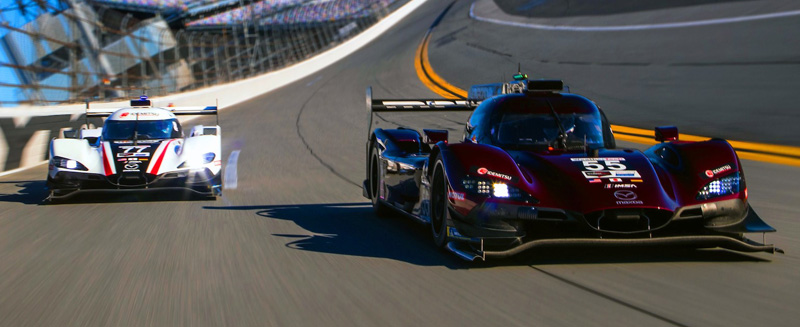 Mazda RT24-P Drives To Second Place In Rolex 24 At Daytona